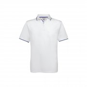 Поло Safran Sport белый с синим