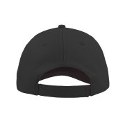 Бейсболка START SIX, 6 клиньев, застежка на липучке Черный