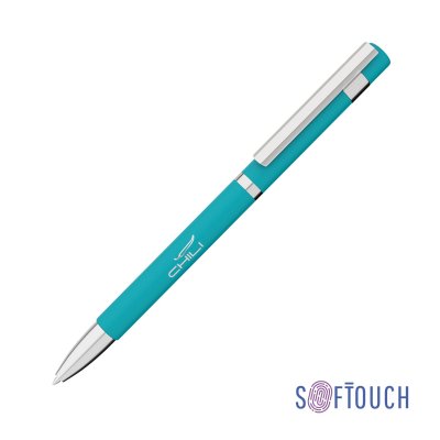 Ручка шариковая "Mars", покрытие soft touch бирюзовый