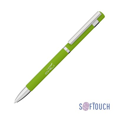 Ручка шариковая "Mars", покрытие soft touch зеленое яблоко