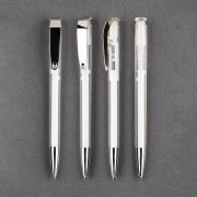 Ручка шариковая JONA MM TRANSPARENT белый