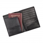 Обложка для паспорта Galon черный