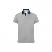 Поло DNM Forward/men пестрый серый