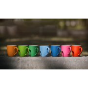 Кружка "Fresh", покрытие soft touch желтый