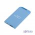 Зарядное устройство "Theta" с фонариком, 4000 mAh, голубой, покрытие soft touch голубой Зарядное устройство "Theta" с фонариком, 4000 mAh, голубой, покрытие soft touch голубой