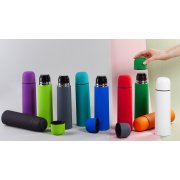 Термос "Крит", покрытие soft touch, 0,5 л. красный