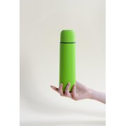 Термос "Крит", покрытие soft touch, 0,5 л. зеленое яблоко