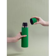 Термос "Крит", покрытие soft touch, 0,5 л. зеленый