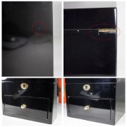 Шкатулка для часов с подзаводом черный