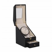 Шкатулка для часов с подзаводом черный