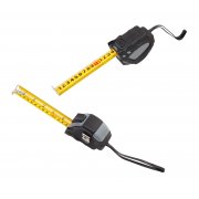 Рулетка "Мастер" 5 м черный с серым