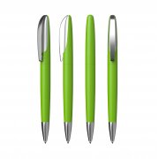 Ручка шариковая "Monica" зеленое яблоко