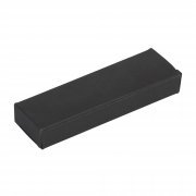 Автомобильное зарядное устройство "Slam" с 2-мя разъёмами USB, покрытие soft touch черный