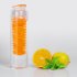 Бутылка для воды "Fruits" с емкостью для фруктов, 0,7 л. оранжевый