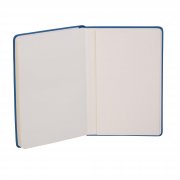 Ежедневник недатированный "Милан", А5, покрытие soft touch синий