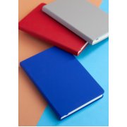 Ежедневник недатированный "Милан", А5, покрытие soft touch синий