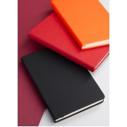 Ежедневник недатированный "Милан", А5, покрытие soft touch черный