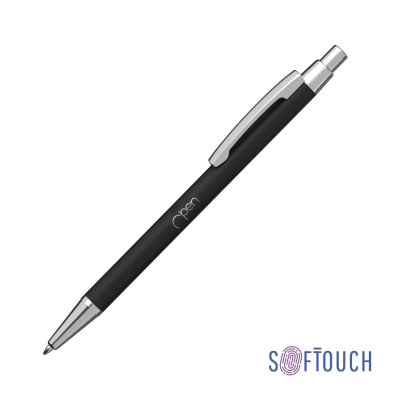 Ручка шариковая "Ray", покрытие soft touch черный