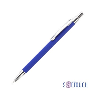 Ручка шариковая "Ray", покрытие soft touch синий
