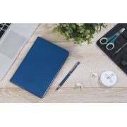 Подарочный набор "Парма", покрытие soft touch синий