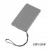 Зарядное устройство "Камень" с покрытием soft grip, 4000 mAh в подарочной коробке серый Зарядное устройство "Камень" с покрытием soft grip, 4000 mAh в подарочной коробке серый