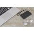 Зарядное устройство "Камень" с покрытием soft grip, 4000 mAh в подарочной коробке черный Зарядное устройство "Камень" с покрытием soft grip, 4000 mAh в подарочной коробке черный