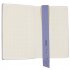 Бизнес-блокнот А5  "Provence", сиреневый, мягкая обложка, в клетку Фиолетовый