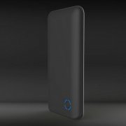 Беспроводное зарядное устройство "Fast SOFTTOUCH", 6000 mAh черный