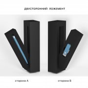 Набор ручка "Jupiter" + флеш-карта "Vostok" 16 Гб в футляре, покрытие soft touch голубой