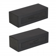 Набор зарядное устройство "Theta" 4000 mAh + флеш-карта "Vostok"16Гб в футляре, покрытие soft touch голубой