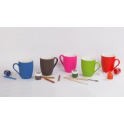 Кружка "Trend", покрытие soft touch зеленое яблоко