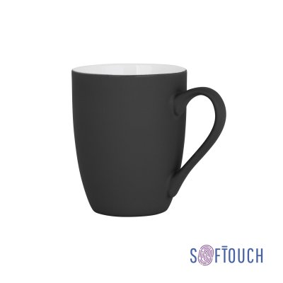 Кружка "Trend", покрытие soft touch черный