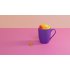 Кружка "Trend", покрытие soft touch фиолетовый