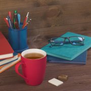 Кружка "Trend", покрытие soft touch красный