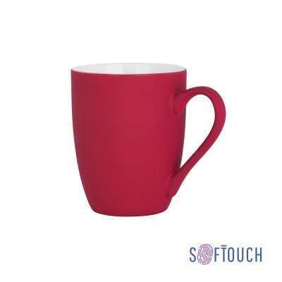 Кружка "Trend", покрытие soft touch красный