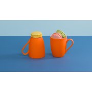 Кружка "Trend", покрытие soft touch оранжевый