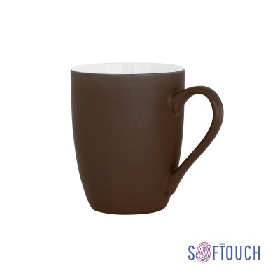 Кружка "Trend", покрытие soft touch коричневый