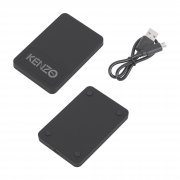 Настольное беспроводное зарядное устройство "Touchy" черный