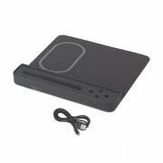 Настольная подставка с беспроводным зарядным устройством черный