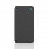 Беспроводное зарядное устройство "Ten SOFTTOUCH", 10000 mAh черный Беспроводное зарядное устройство "Ten SOFTTOUCH", 10000 mAh черный
