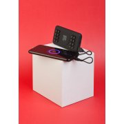 Беспроводное зарядное устройство "Ten SOFTTOUCH", 10000 mAh черный