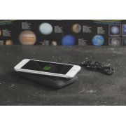 Беспроводное зарядное устройство "Ten SOFTTOUCH", 10000 mAh черный