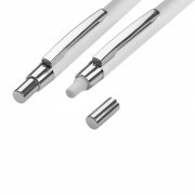 Набор "Ray" (ручка+карандаш), покрытие soft touch белый