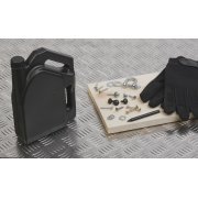 Набор инструментов "Канистра" черный