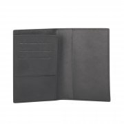 Обложка для паспорта черный