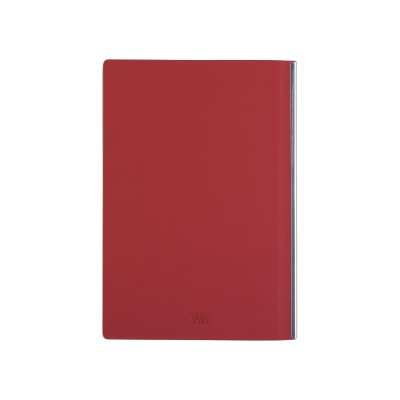 Блокнот "Маджента", А5, гибкая обложка красный