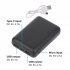 Зарядное устройство "Compact+", 10000 mAh черный Зарядное устройство "Compact+", 10000 mAh черный