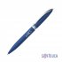 Ручка шариковая "Rocket", покрытие soft touch темно-синий