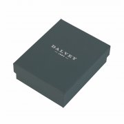 Зажим для денег, вставка перламутр синий с серебром