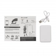 Беспроводное зарядное устройство "CamerON", 5000 mAh белый